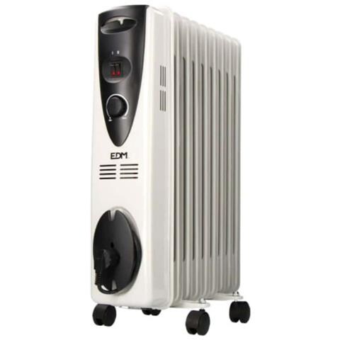 Radiatore Edm - Radiatore Ad Olio - 2000w - 45x16,5x66cm - 07122 - Foto 1