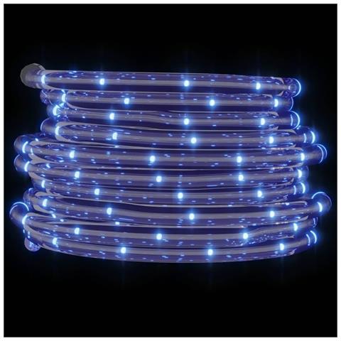 Stringa Di Luci Con 1200 Led Bianco Freddo 50 M In Pvc - Foto 6