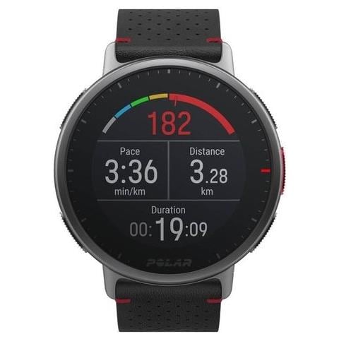 Smartwatch Vantage V2 47 mm Impermeabile 10ATM Display 1.2" 32MB Bluetooth e GSP con Cardiofrequenzimetro Nero - Foto 2