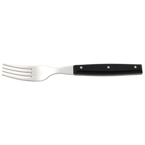 Forchetta Chuetero - Forchetta Per Posate Nera Da 195 Mm. Da Abbinare Ai Coltelli Da Tavola E Da Bistecca Ref. 370625 E 370025. - Foto 1