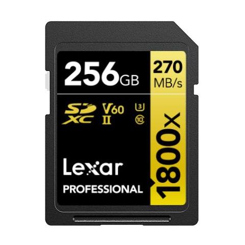 Lexar Lsd1800256g-bnnng Memoria Flash 256 Gb Sdxc Classe 10 (256gb Lexar Professional 1800x Sdhc Uhs-ii Card) - Foto 1
