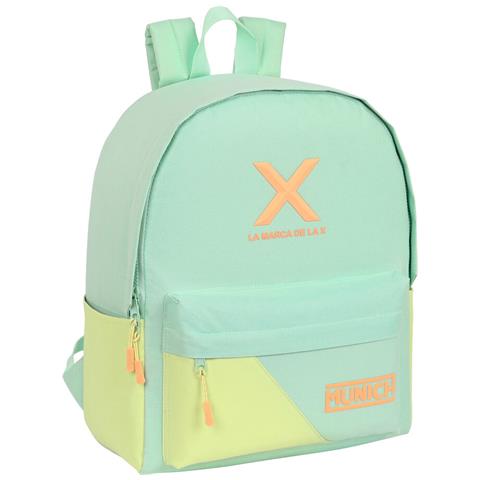 Zaino Per Portatile Munich Sunset Verde Giallo (31 X 40 X 16 Cm) - Foto 1