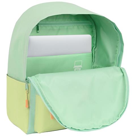 Zaino Per Portatile Munich Sunset Verde Giallo (31 X 40 X 16 Cm) - Foto 5