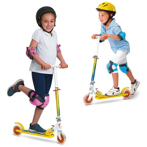 Monopattino Scooter Arcobaleno Pieghevole 2 Ruote - Foto 2