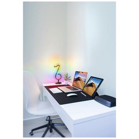 Lampada Da Tavolo Activejet Aje-melody Rgb Nero Plastica 7 W 5 V - Foto 2