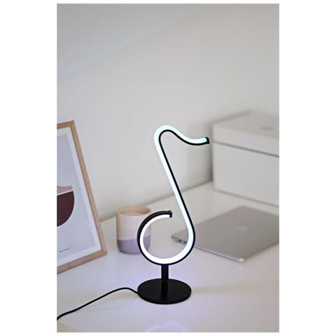 Lampada Da Tavolo Activejet Aje-melody Rgb Nero Plastica 7 W 5 V - Foto 3