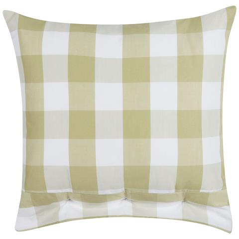 Set Di 2 Cuscini Tamnine 45 X 45 Cm Verde Chiaro Trama A Scacchi - Foto 7