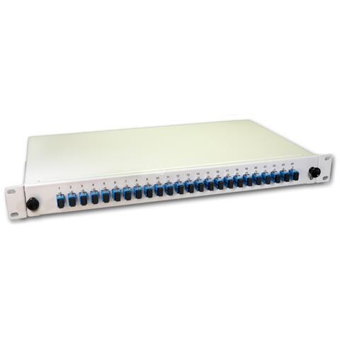 Involucro per Giunti in Fibra Ottica SPBOX 24E09 OS2 SC - Foto 1