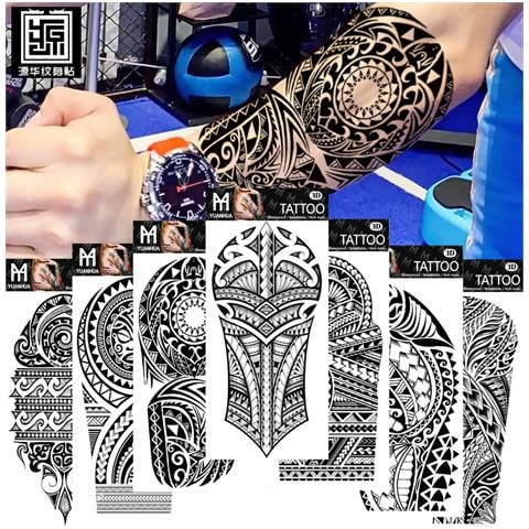 Tatuaggi Temporanei Impermeabili In Confezione Da 7 - Foto 1