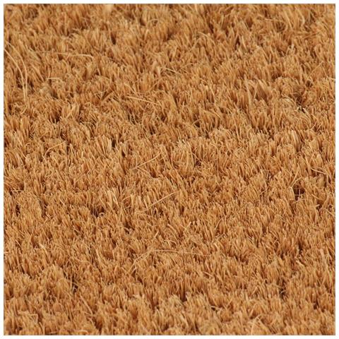 Zerbino Naturale Mezzo Rotondo 50x80 Cm Fibra Di Cocco - Foto 3