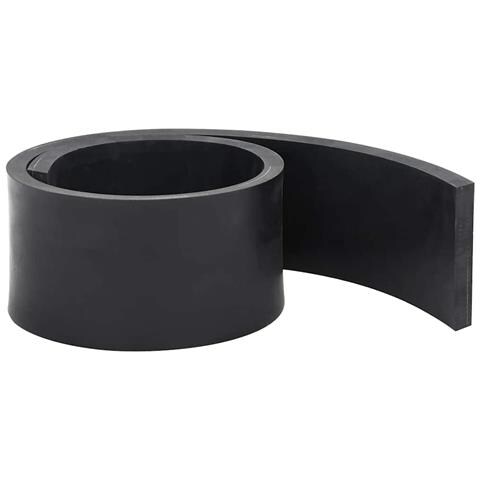 Bordo In Gomma Per Spazzaneve Nero 100x10x1 Cm - Foto 2
