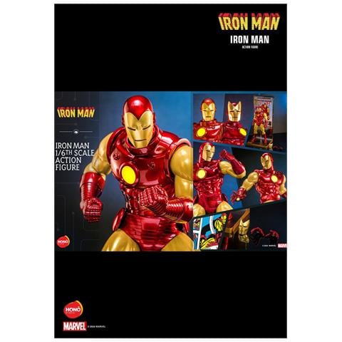 Figurina Hs05 - Marvel Comics - Iron Man - Iron Man - Foto 2