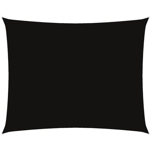 Parasole A Vela Oxford Rettangolare 6x7 M Nero - Foto 1