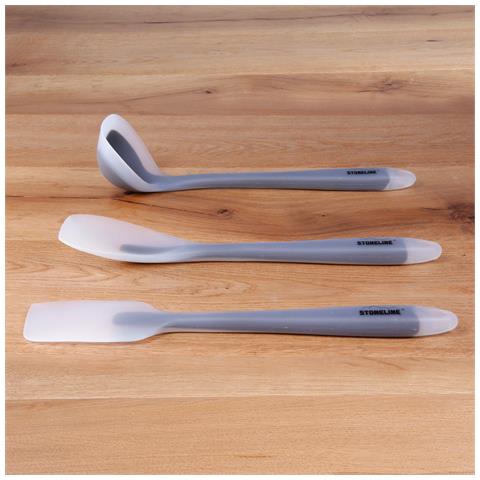 Set Di Utensili Da Cucina, Composto Da 1 Spatola/1 Cucchiaio/1 Mestolo - Foto 4