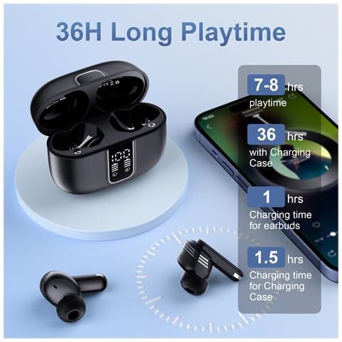 Cuffie Bluetooth SP99 Cancellazione Rumore Nero - Foto 1