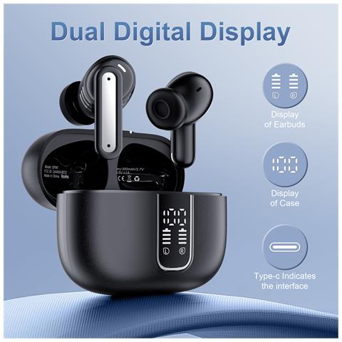 Cuffie Bluetooth SP99 Cancellazione Rumore Nero - Foto 2