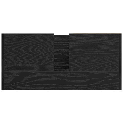 Mobile Lavabo Quercia Nera 63x29x55 cm Legno Ingegnerizzato - Foto 9