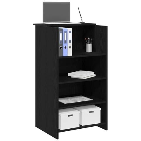 Banco Reception Nero 55x50x103,5 cm in Legno Multistrato - Foto 2