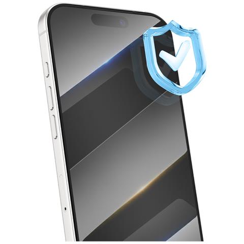 Protezione Schermo In Vetro Temperato Per Iphone 17 Pro Bordi Arrotondati 10d - Foto 5