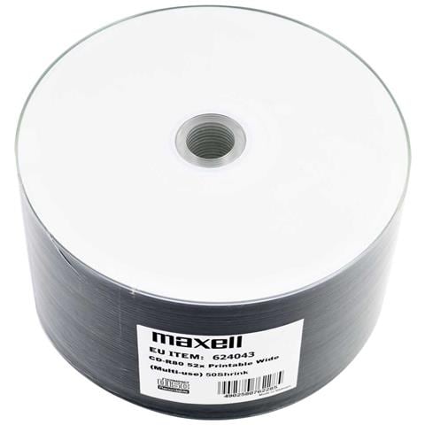 624043 CD vergine CD-R 700 MB 52x 50 pz - Foto 1