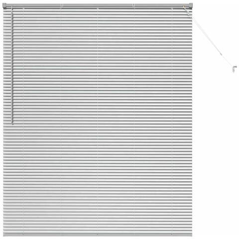 Tenda per Finestra con tende Manuale Argento Alluminio - Foto 1