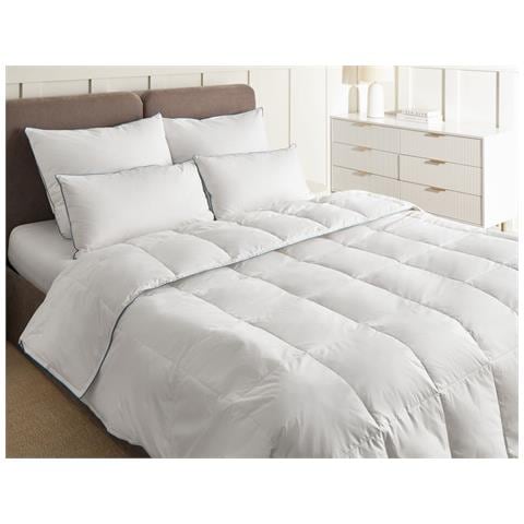 Piumino Leggero Estivo Cervino Piuma E Piumino D \'anatra 220 X 240 Cm - Foto 1