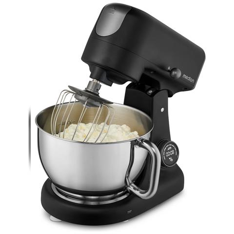 MD12600 robot da cucina 800 W 4,6 L Nero, Acciaio inox - Foto 2
