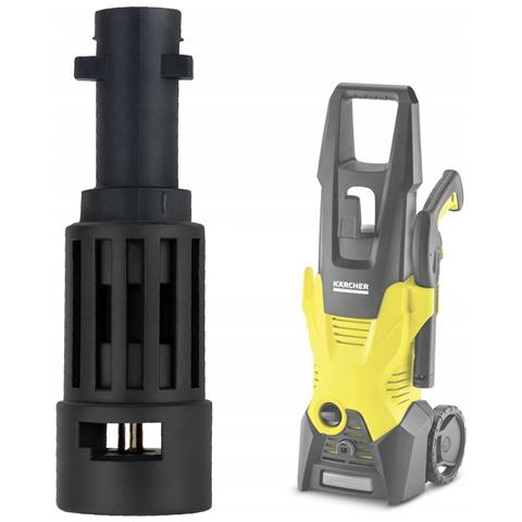 Adattatore Bayonet-k In Plastica - Compatibile Con Idropulitrici Kärcher Serie K | 160 Bar | 60°c | Montaggio Facile E Stabile - Foto 1