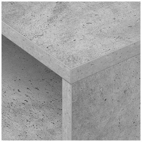 Tavolino 2 pcs Grigio cemento 40,5 x 40 x 45 cm - Foto 9