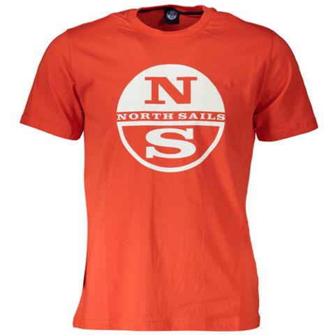 MAGLIETTA MASCHILE A MANICHE CORTE ROSSA - Taglia: L, Colore: Rosso - Foto 1