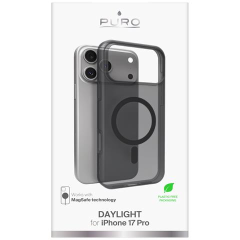 Daylight custodia per cellulare 16 cm (6.3") Cover Nero, Translucent - Foto 2