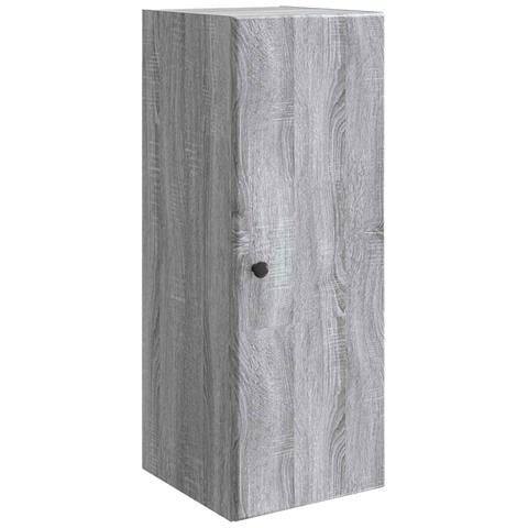 Mobiletto a muro Sonoma grigio 33 x 34,5 x 90 cm - Foto 1