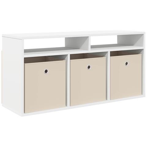 Lowboard con cassetto Bianco 102 x 32 x 48,5 cm - Foto 1