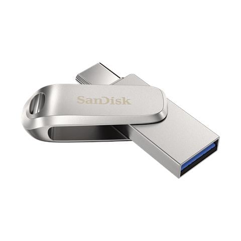 Ultra Dual Drive Luxe unità flash USB 2 TB USB Type-A / USB Type-C 3.2 Gen 1 (3.1 Gen 1) Argento - Foto 1