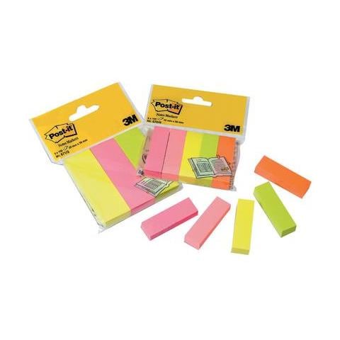 conf. 3. Post-it Note Marker 671-3. 25x76mm 14885 - Foto 1