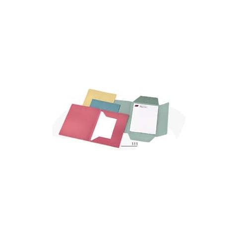 50 cartelline 3 lembi verde s / stampa 200gr - Foto 1