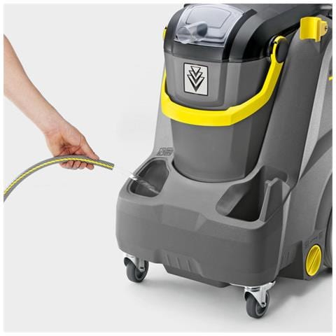 Puzzi 30 / 4 Aspirapolvere Professionale Potenza 1200 W Colore Grigio / Giallo - Foto 2