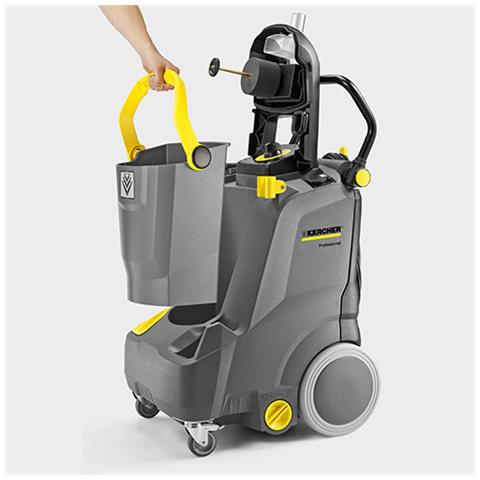Puzzi 30 / 4 Aspirapolvere Professionale Potenza 1200 W Colore Grigio / Giallo - Foto 4