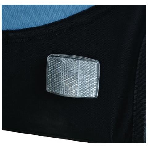 Carrellino rimorchio per cani animali domestici da bicicletta azzurro e nero 130 x 90 x 110cm - Foto 8