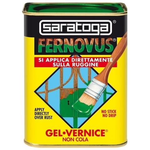 Vernice Gel Antiruggine Fernovus 750ml, Grigio Medio Brillante, Saratoga - Foto 2