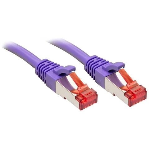 Rj45/rj45 Cat6 2m Cavo Di Rete Viola S /ftp (s-stp) - Foto 3