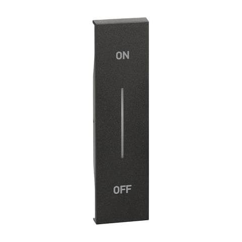 Cover Living Now Con Simbolo On-off 1m Nera Kg01mhag - Foto 1