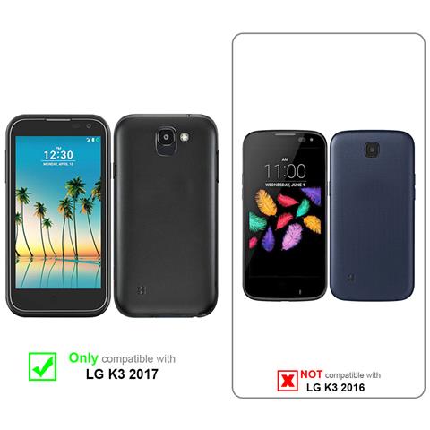 Cadorabo Custodia Compatibile Con Lg K3 2017 In Bruno Caffè - Coperchio Protettiva Con Chiusura Magnetica, Funzione Stand E Tasca Per Le Carte - Foto 10