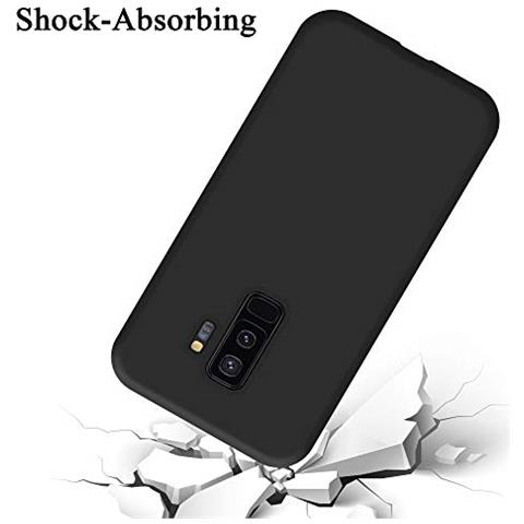 Custodia Compatibile Con Samsung Galaxy S9 Plus In Liquid Nero - Coperchio Protettivo In Silicone Tpu Flessibile - Foto 2
