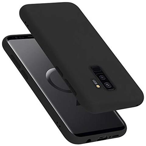 Custodia Compatibile Con Samsung Galaxy S9 Plus In Liquid Nero - Coperchio Protettivo In Silicone Tpu Flessibile - Foto 1