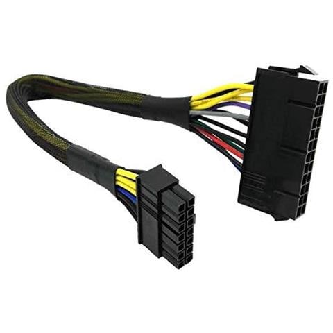24-14 Pin Atx Lenovo Cavo Adattatore Scheda Madre Q77 B75 A75 Q75 Alimentatore 30 Centimetri - Foto 1