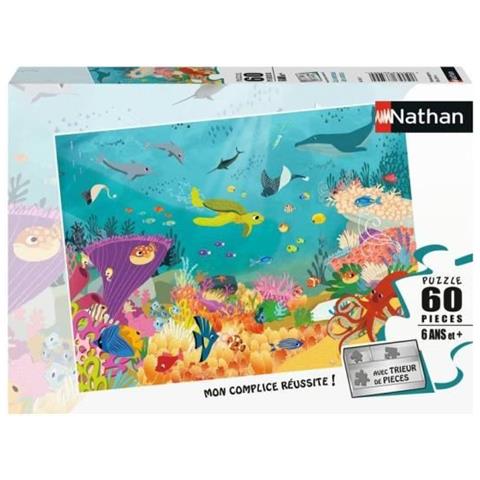 Puzzle Da 60 Pezzi - Animali Dell'oceano - Foto 1