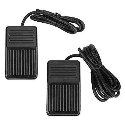 Interruttore A Pedale Tfs-01 220v Ac 10a Anti-slip Momentaneo Di Controllo Pedale Interruttore Di Comando Di Nero (1m 3.3ft)  - Foto 2