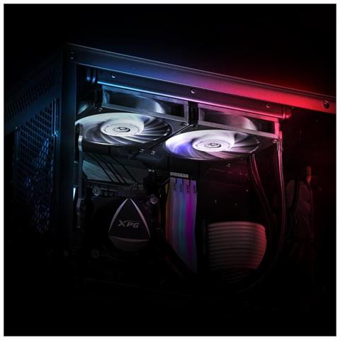 Xpg Vento Pro Case Per Computer Ventilatore 12 Cm Nero, Bianco - Foto 3