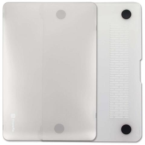 Mac Microshield 11" Hardshell case Traslucido, Bianco - Foto 1
